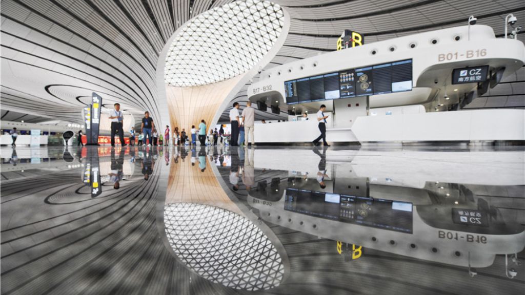 Delta Airlines PKX Terminal – Beijing Daxing International Airport