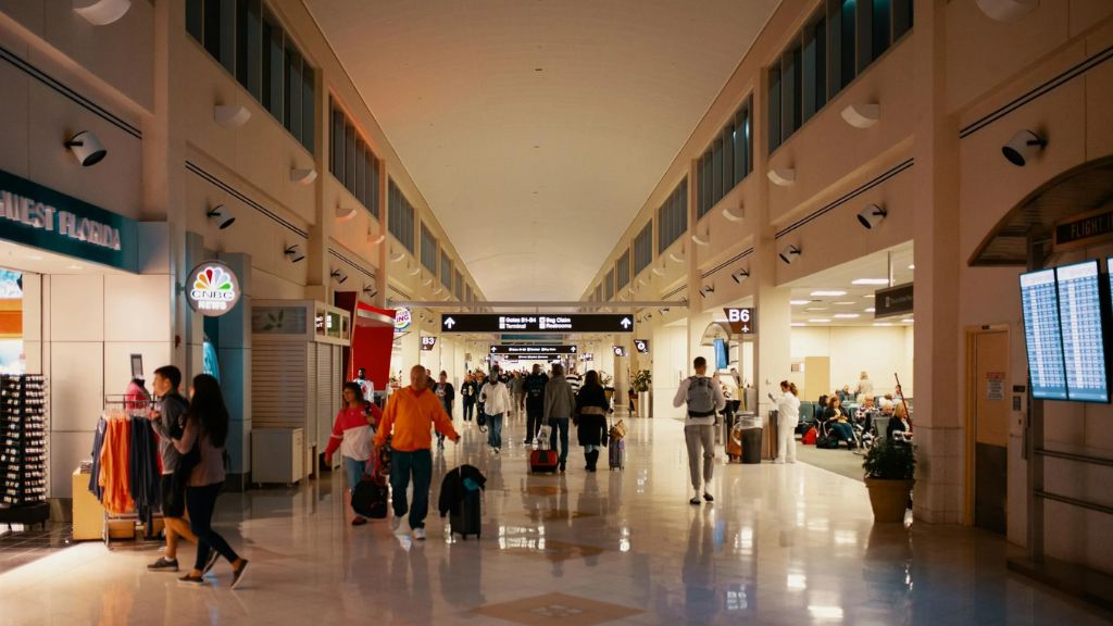 Delta Airlines DCA Terminal, Ronald Reagan Washington National Airport