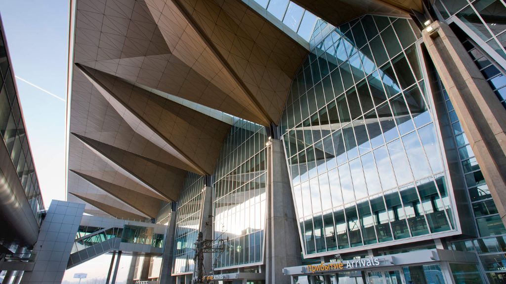 Delta Airlines LED Terminal, Pulkovo International Airport