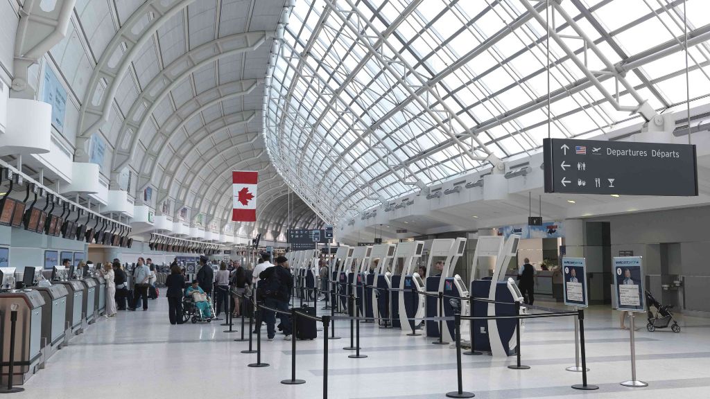Delta Airlines YYZ Terminal, Toronto Pearson International Airport